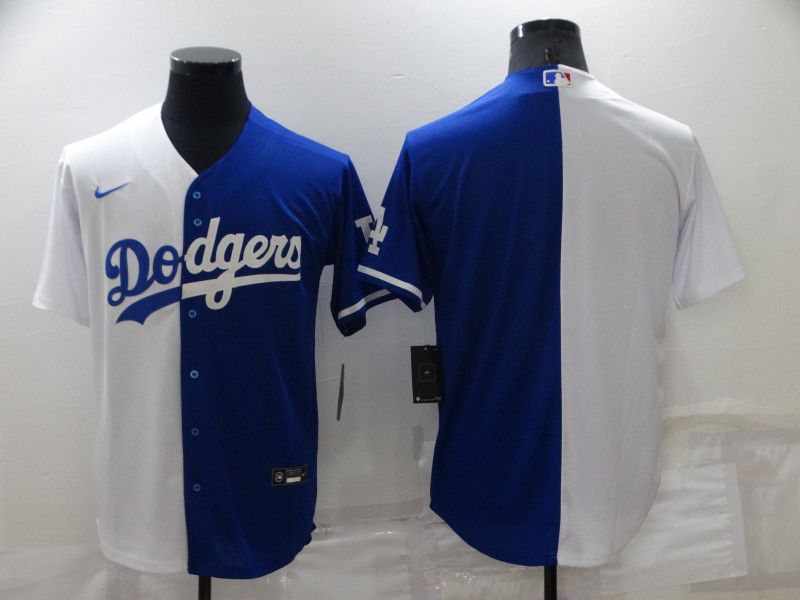 Men Los Angeles Dodgers Blank white blue Game Nike 2022 MLB Jersey